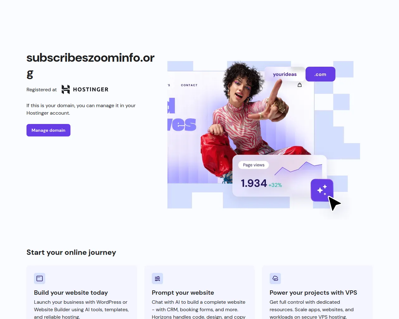 Screenshot of subscribeszoominfo.org