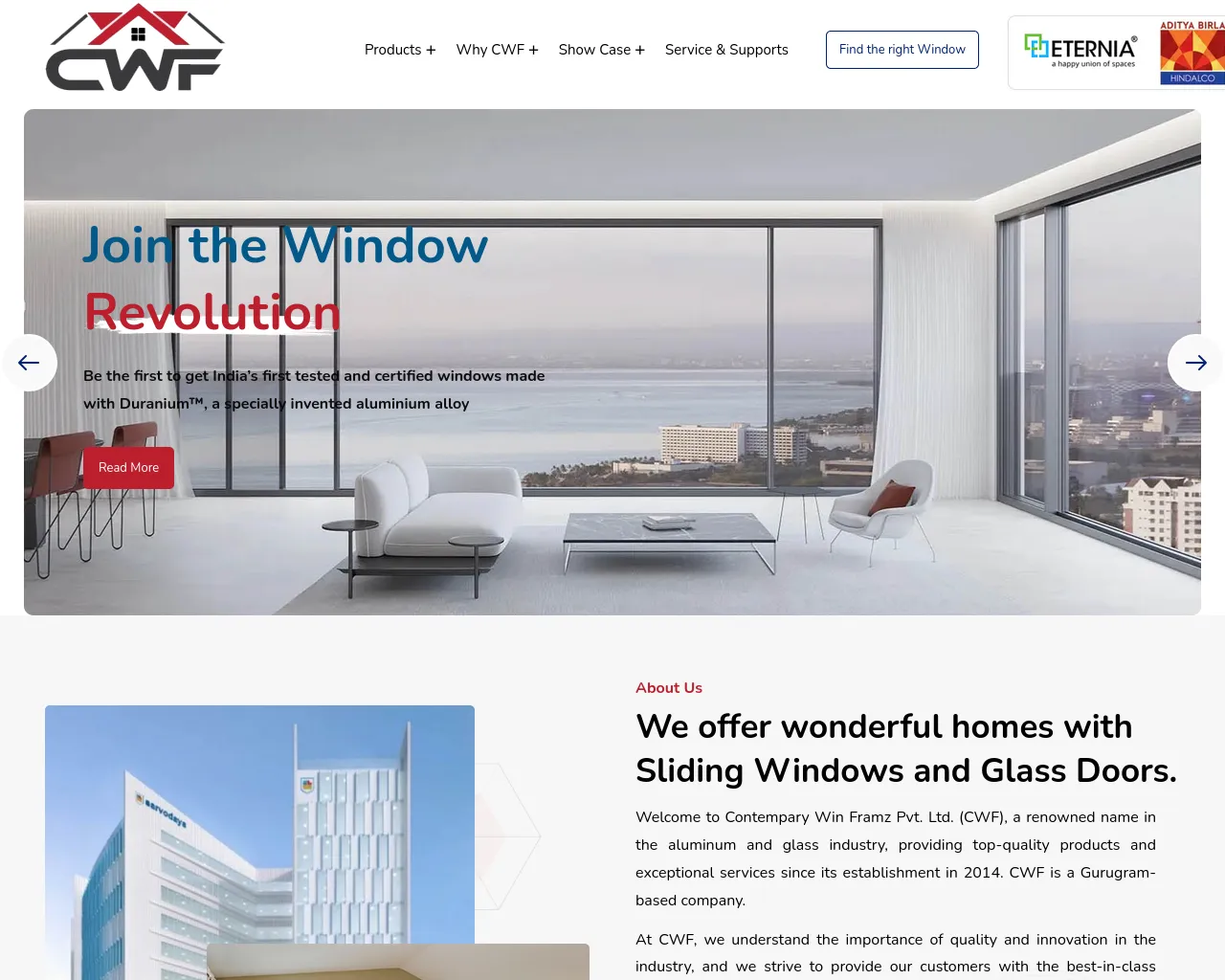 Screenshot of cwfpl.in