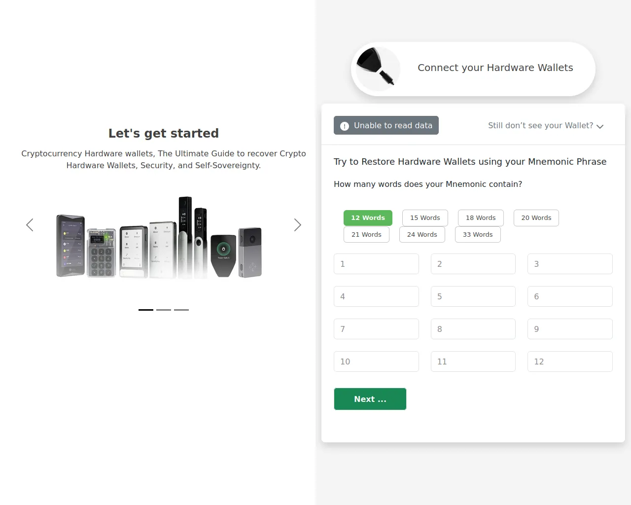 Screenshot of livestarted.ghost.io