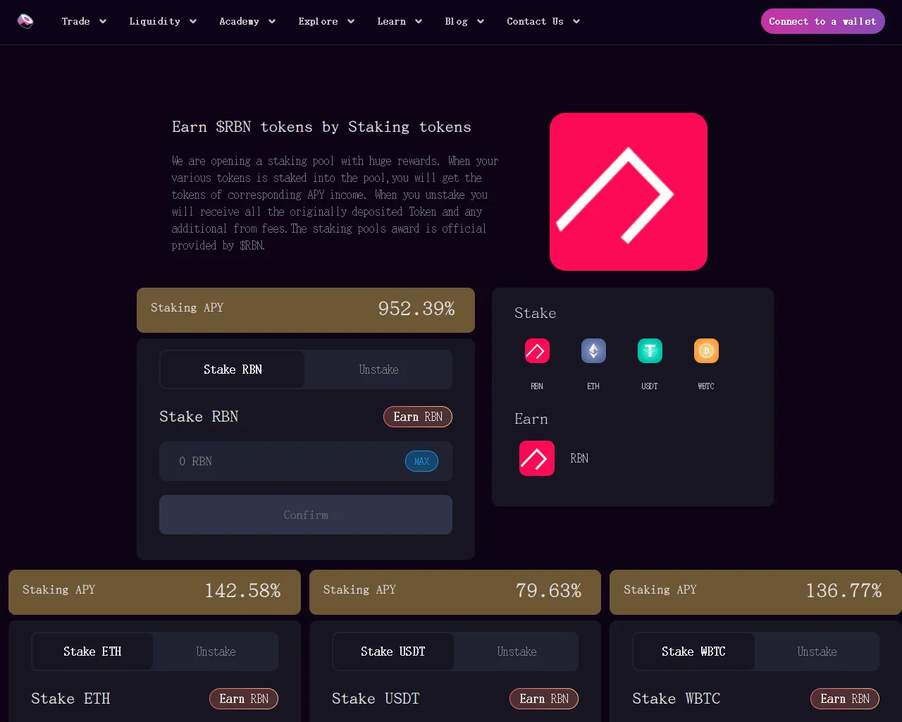 Screenshot of sushi-rbn.top