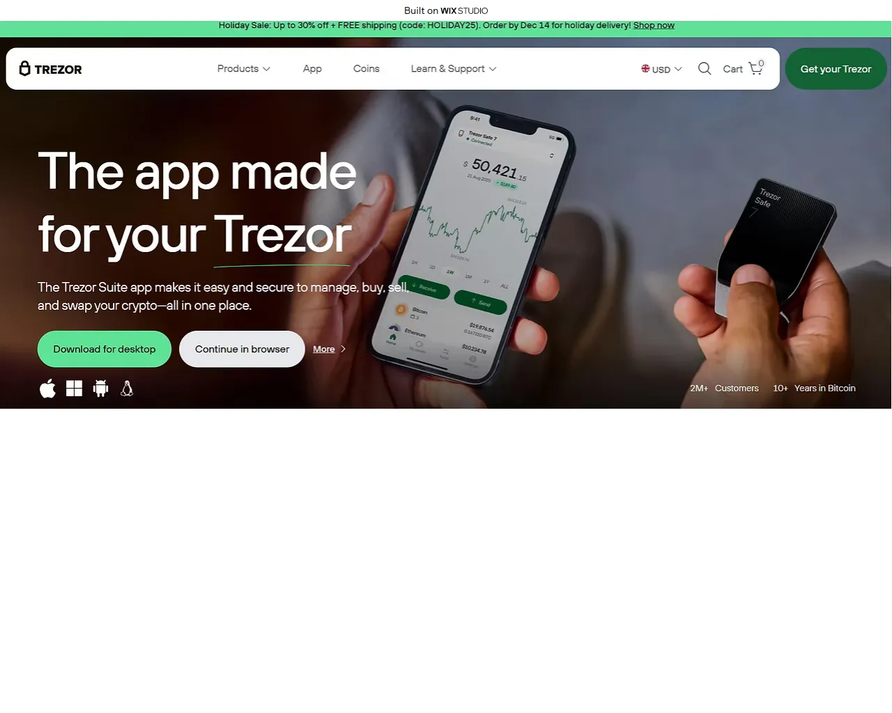 Screenshot of newbridge-us.wixstudio.com