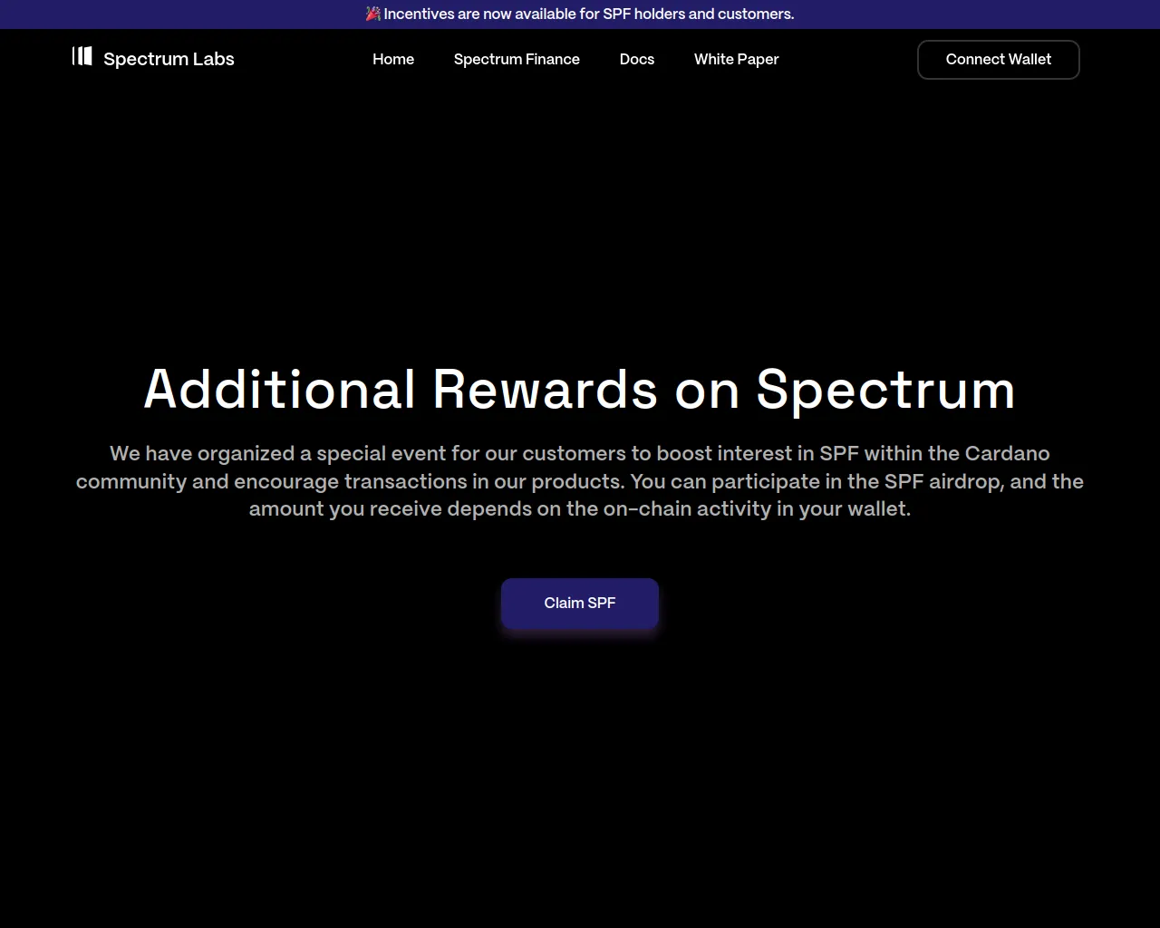 Screenshot of spectrumlabs.online