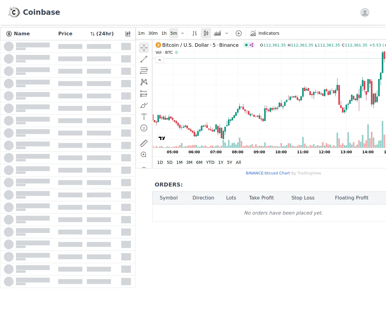 Screenshot of coinbase-kp.vercel.app