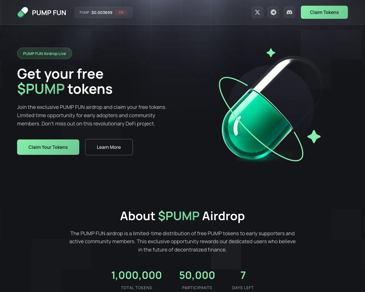 Screenshot of collectpump.com