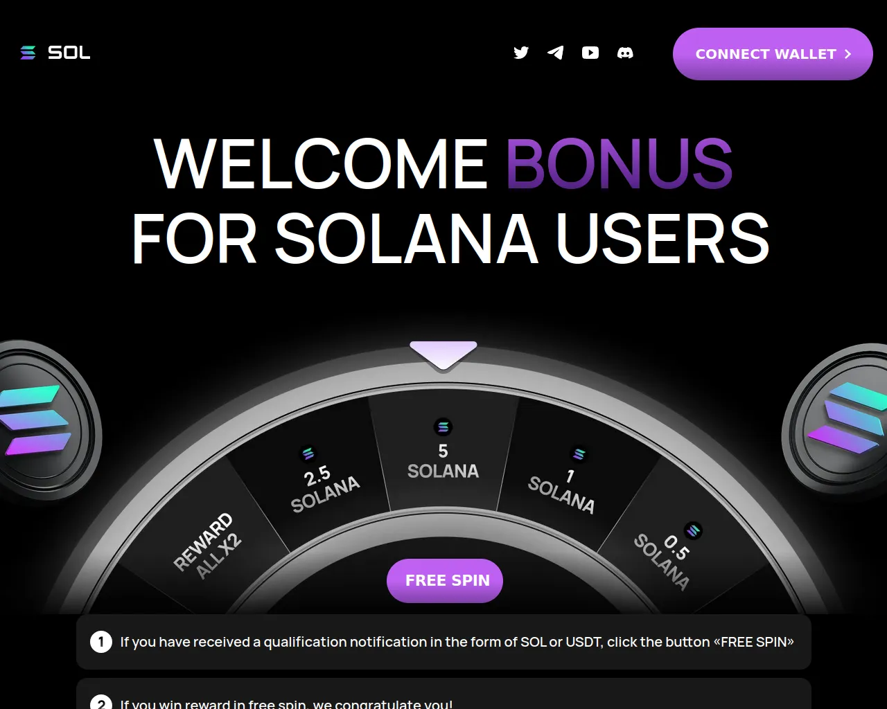 Screenshot of solanastakex.com