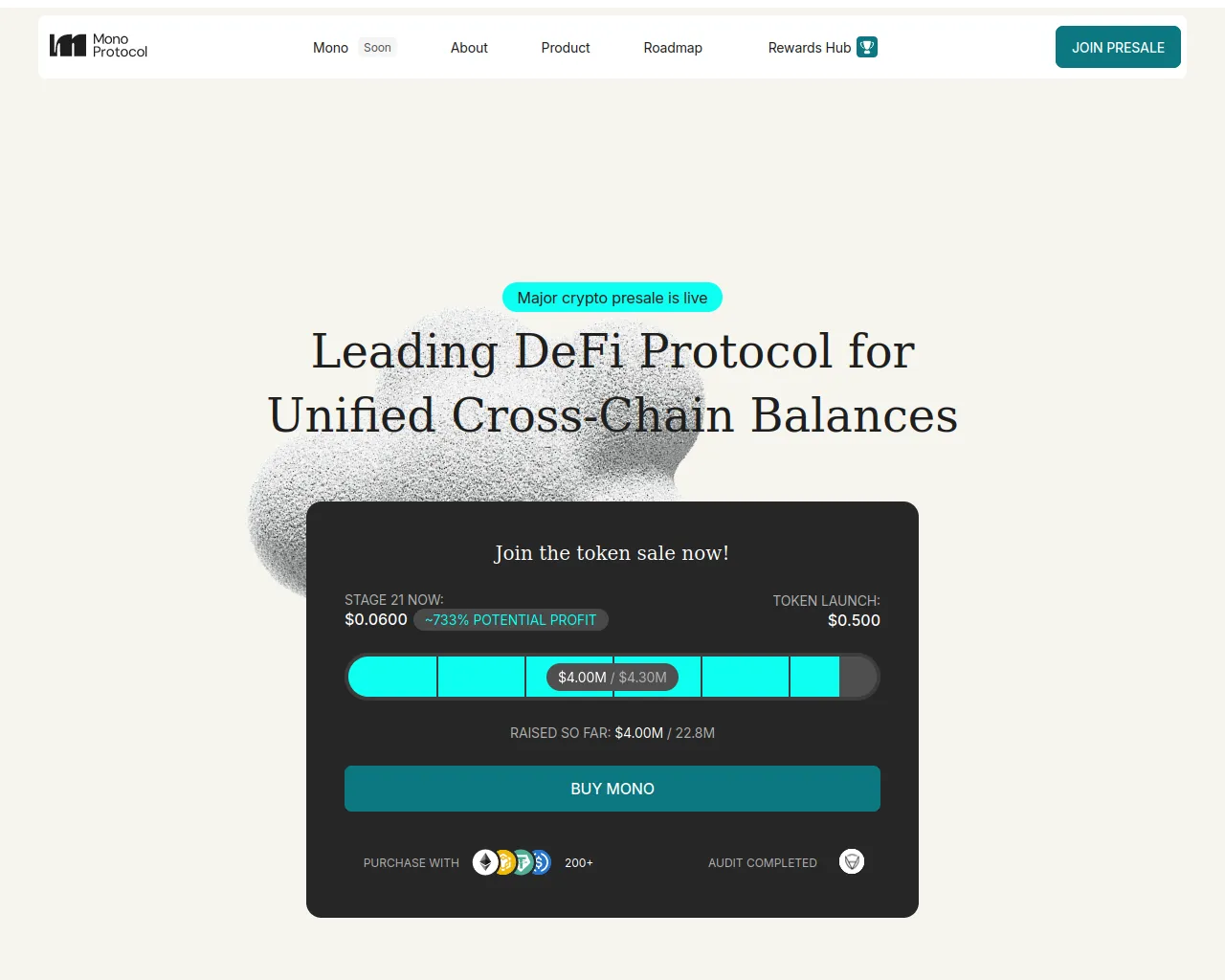 Screenshot of monoprotocol.pages.dev