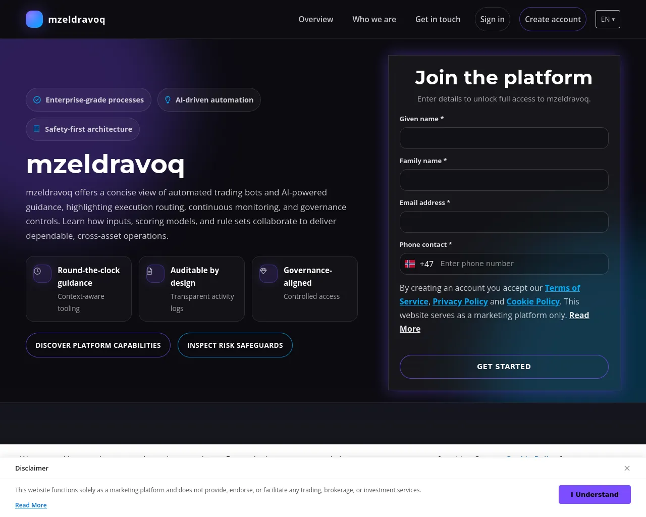 Screenshot of mzeldravoq.click