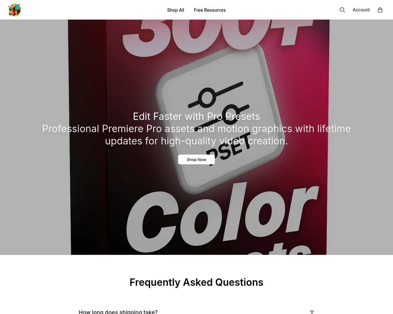Screenshot of adobebasicsstore.shop