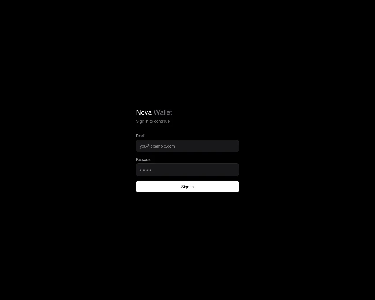 Screenshot of nova-crypto-management.com