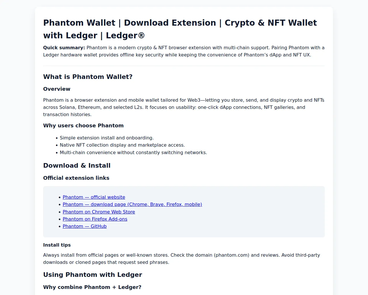 Screenshot of phantom-sol-wiq.pages.dev