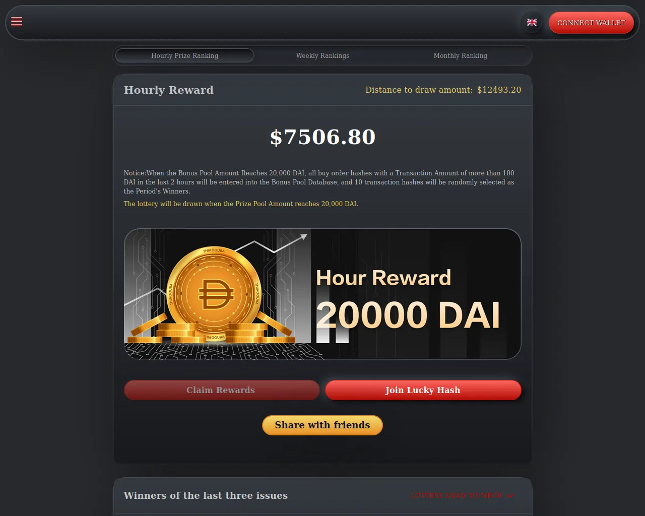 Screenshot of rocket.origindefi.co