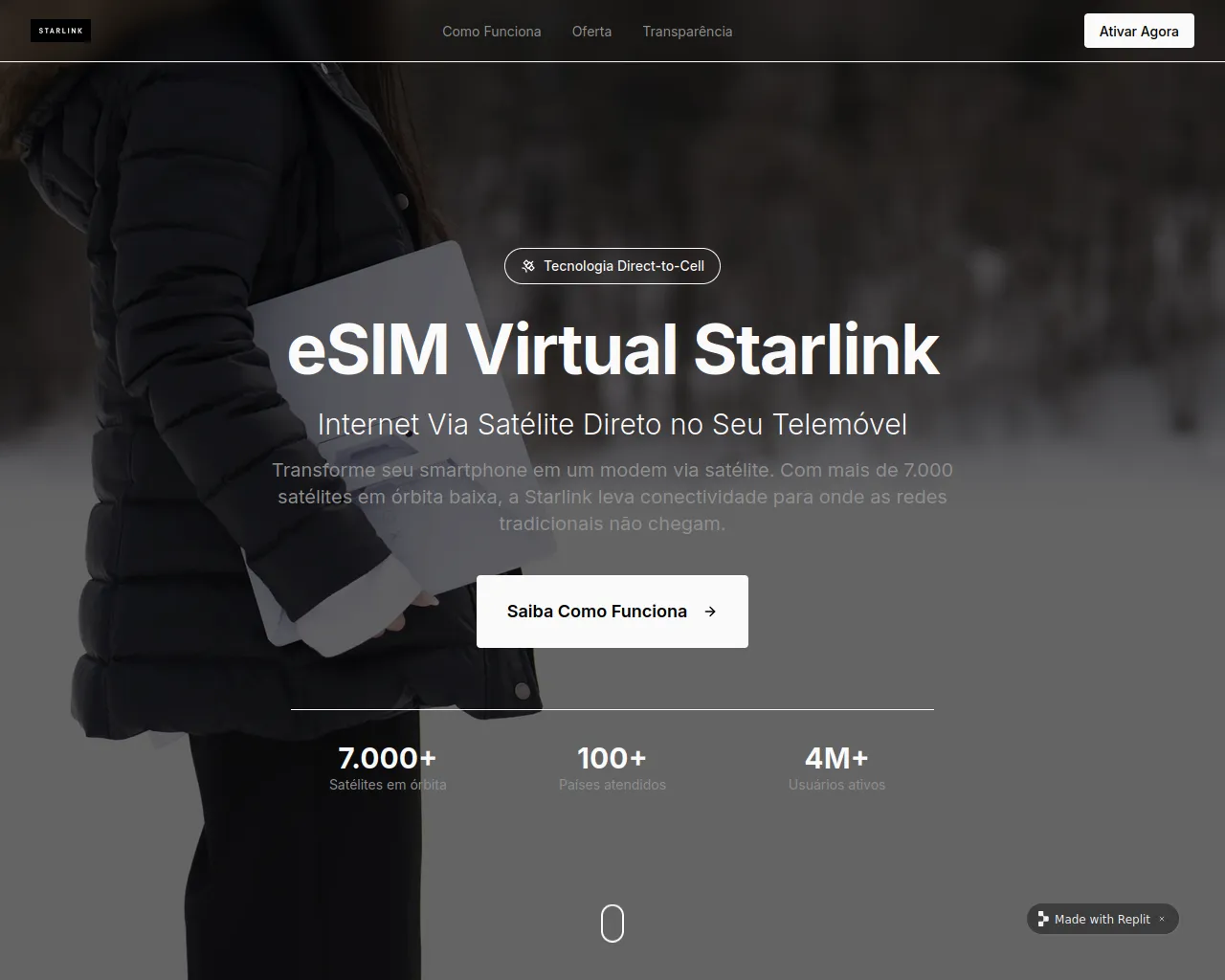 Screenshot of satelite-star.icu