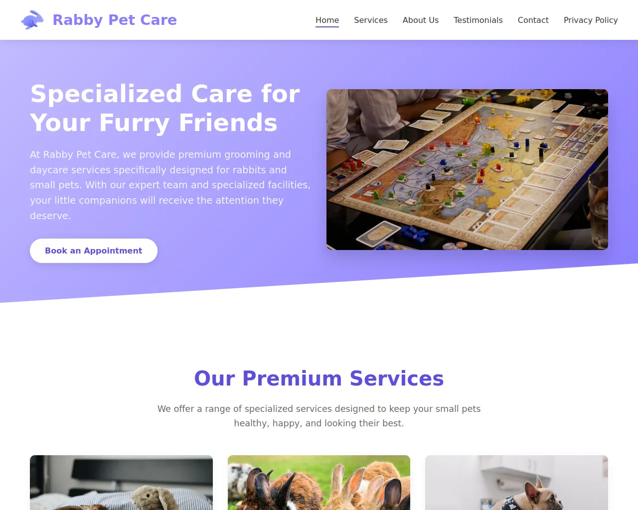 Screenshot of rabbn.co.com
