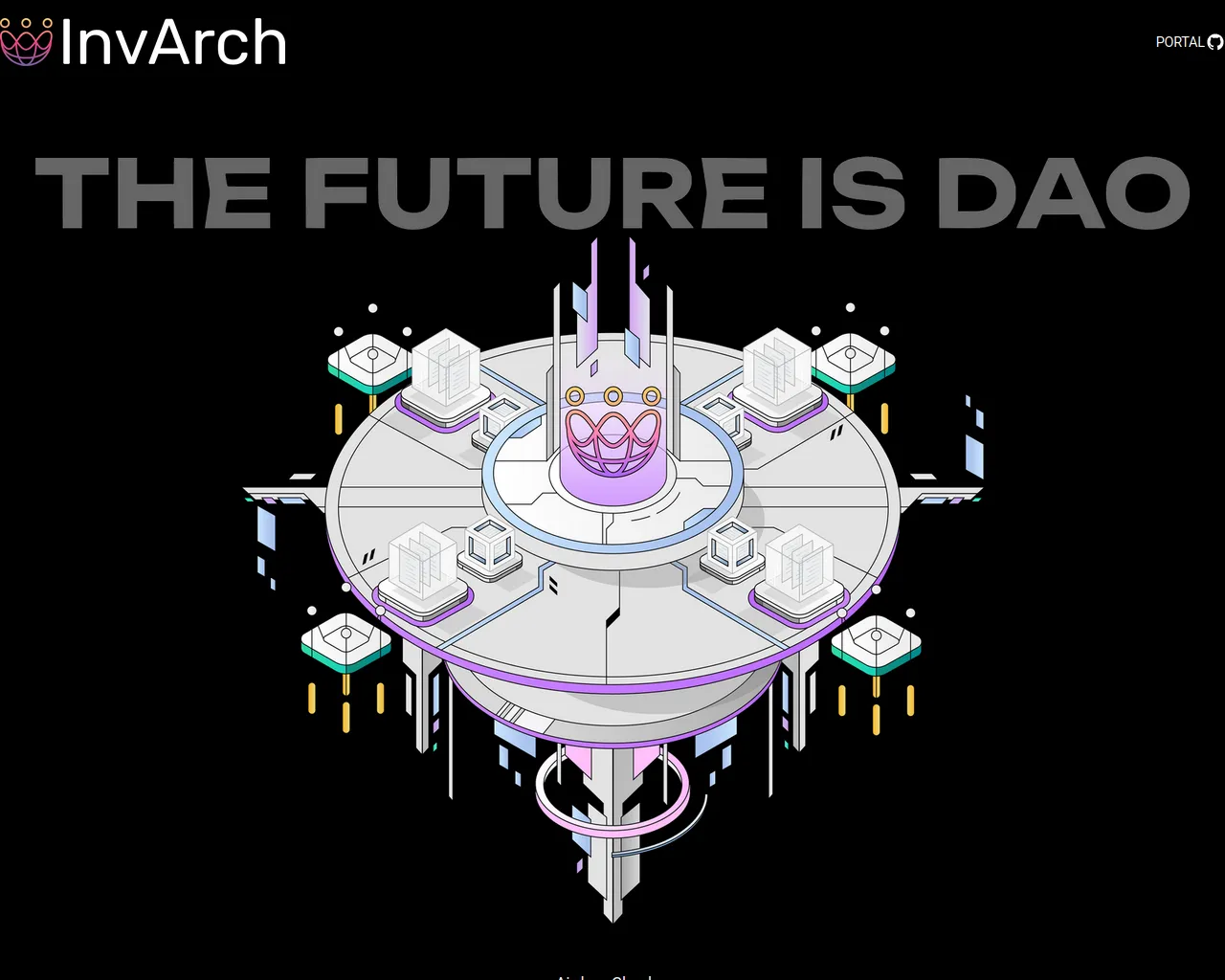 Screenshot of invarch-network.com
