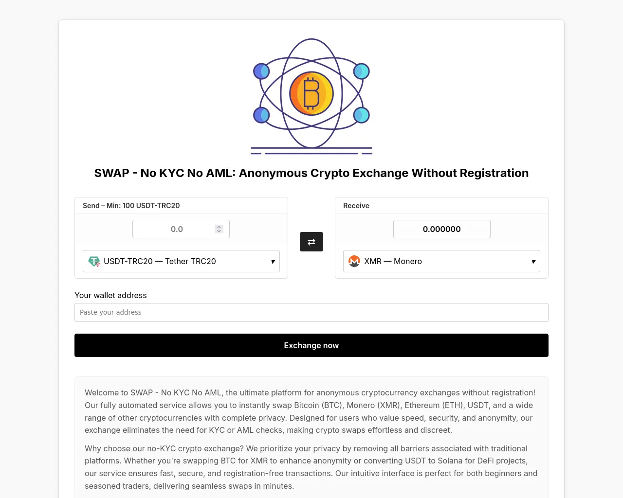 Screenshot of swaponix.su