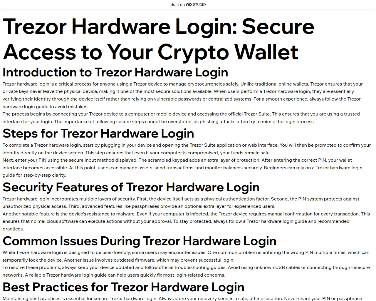 Screenshot of suitetrso-trxer.wixstudio.com