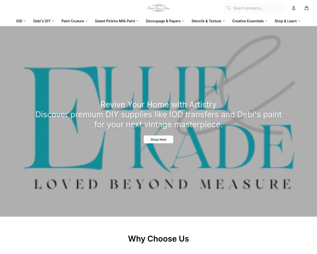 Screenshot of abcurated.shop