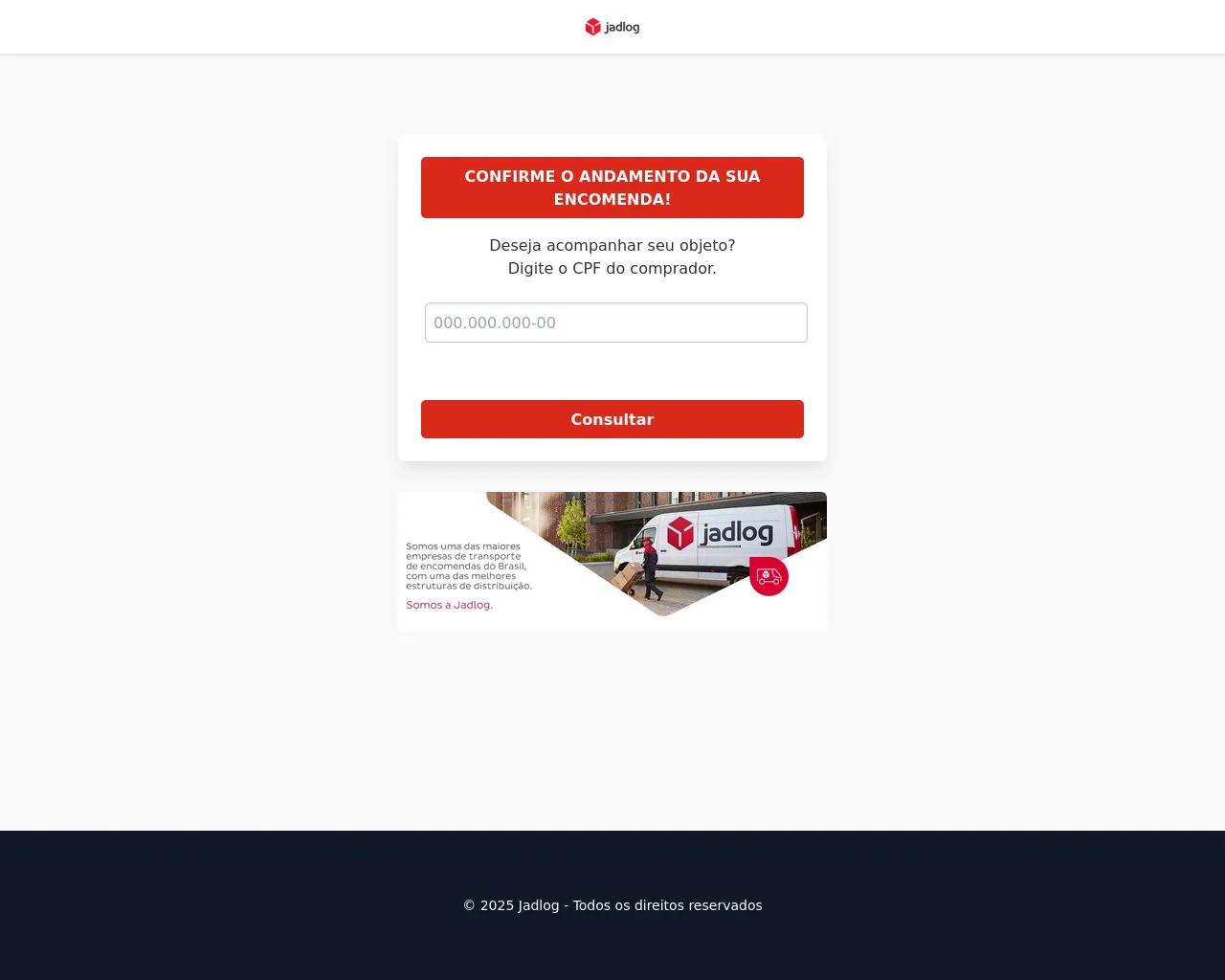 Screenshot of rastreio-jadlog-encomenda.com