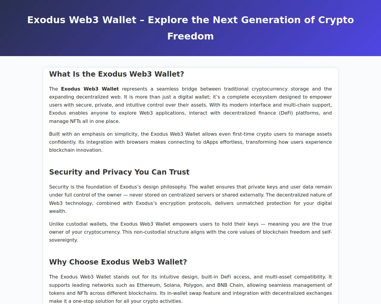 Screenshot of ex---odusweb3wallet.pages.dev