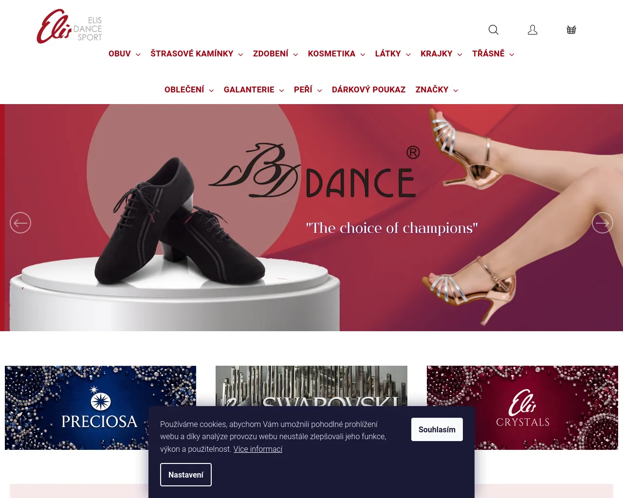 Screenshot of elisdancesport.live
