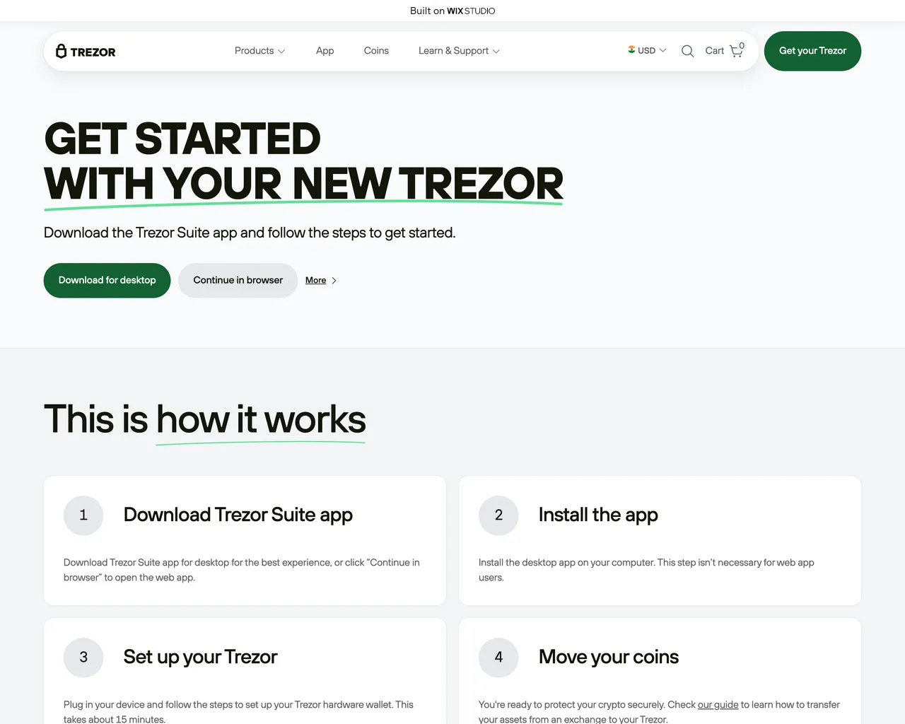 Screenshot of webintro-bridge.wixstudio.com