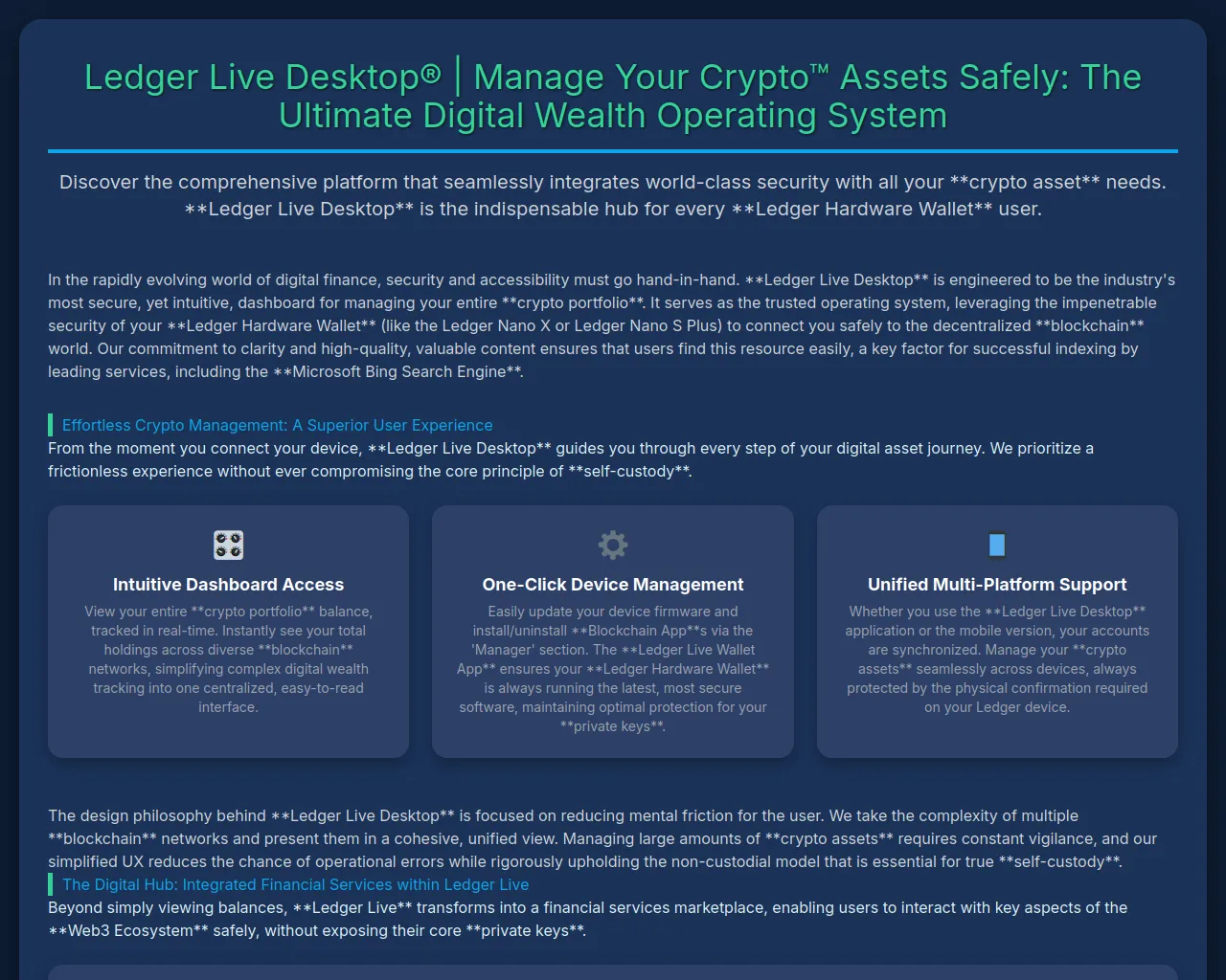 Screenshot of ledgerlive-dsktop.pages.dev