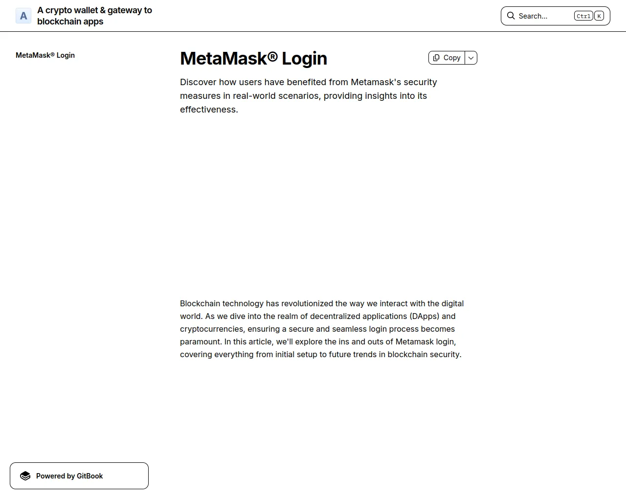 Screenshot of metamcckklognikk.gitbook.io