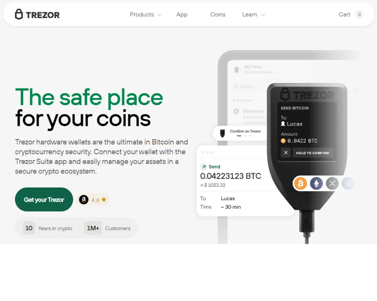 Screenshot of trezorrewaelete.webflow.io