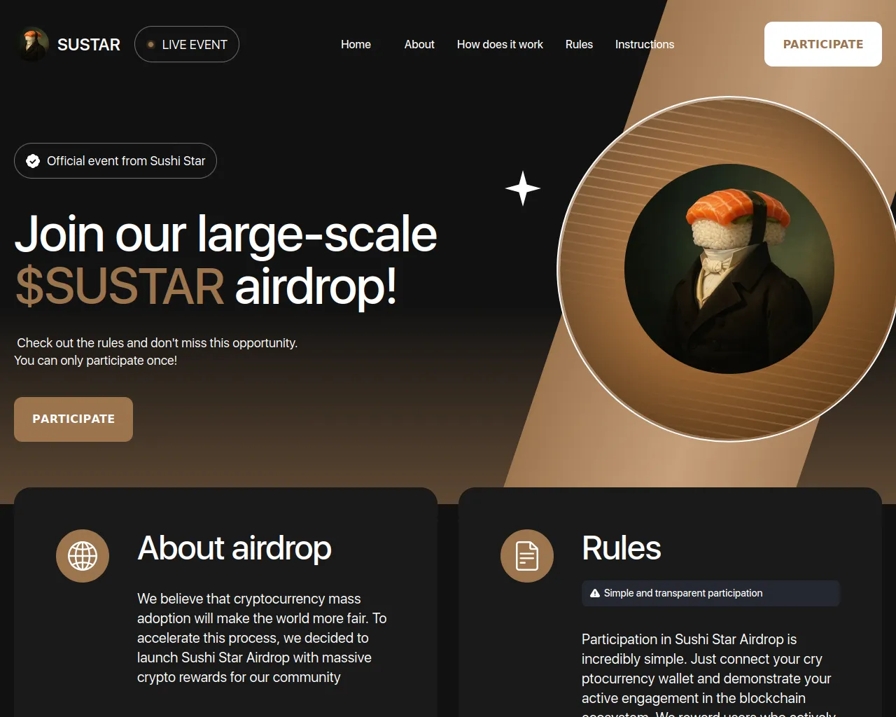 Screenshot of sustar.memedex.club
