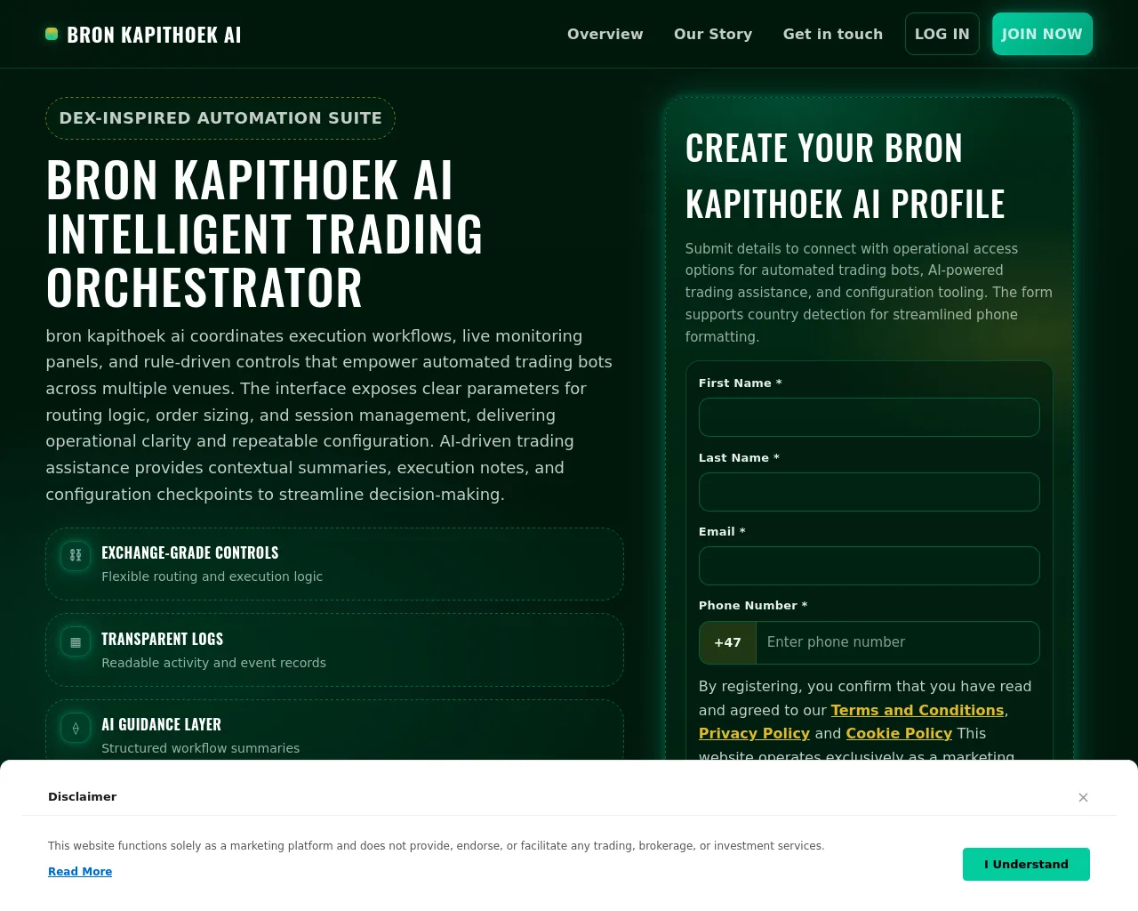 Screenshot of bronkapithoekai.digital