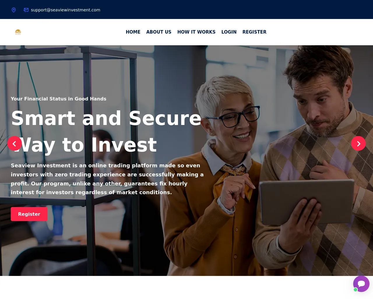 Screenshot of seaviewinvestment.com