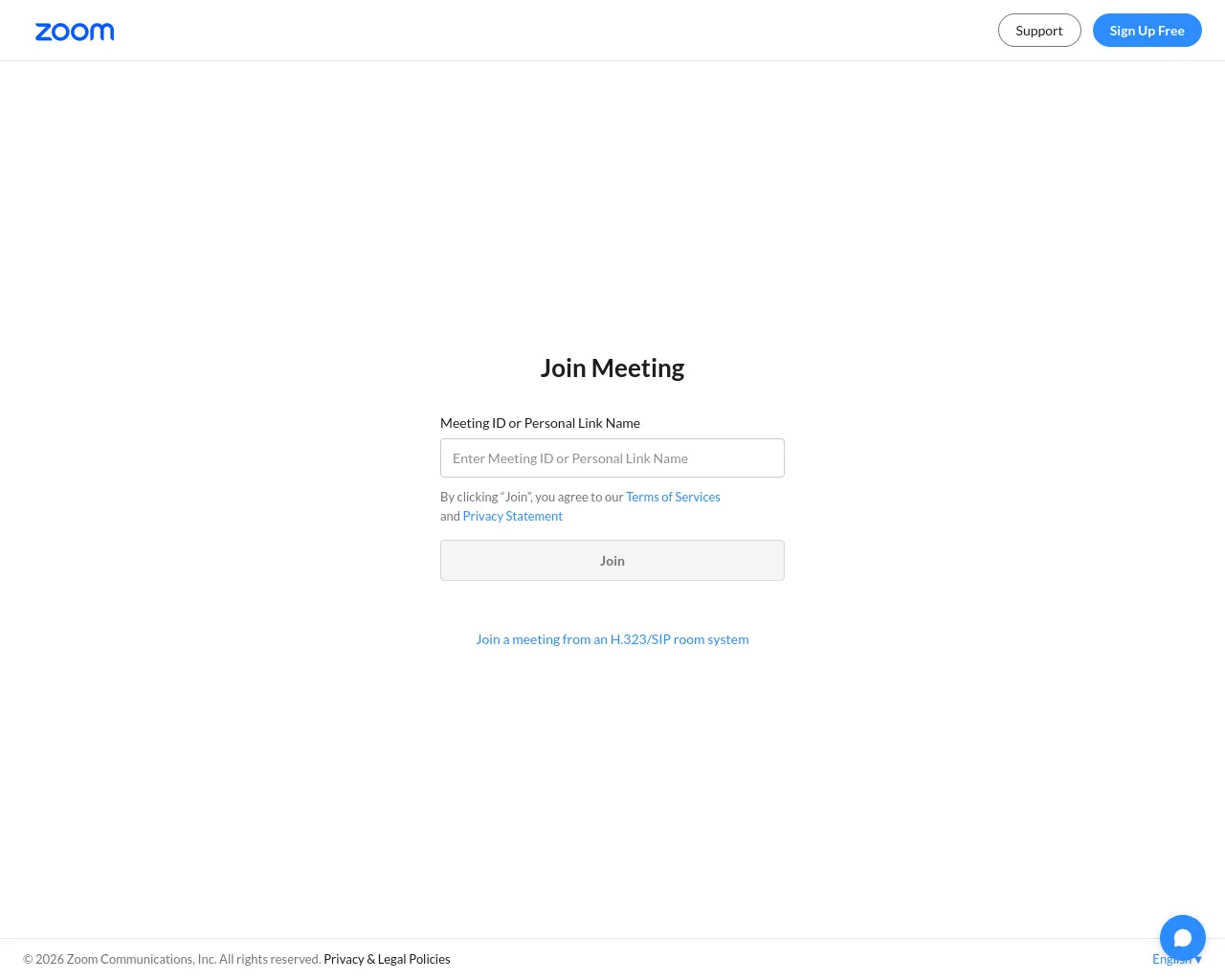 Screenshot of zoom-meetings.com