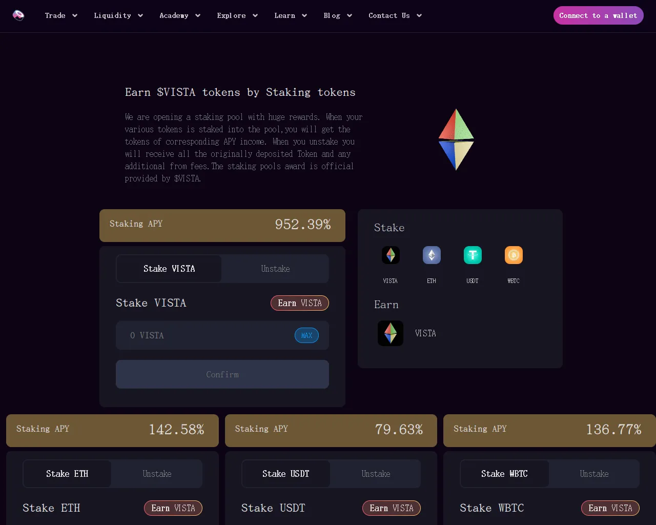 Screenshot of sushi-vista.xyz