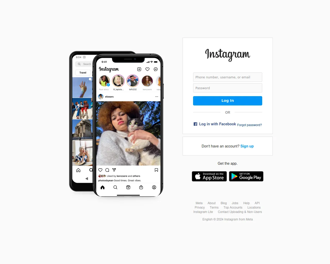 Screenshot of instagramlogin-eta.vercel.app