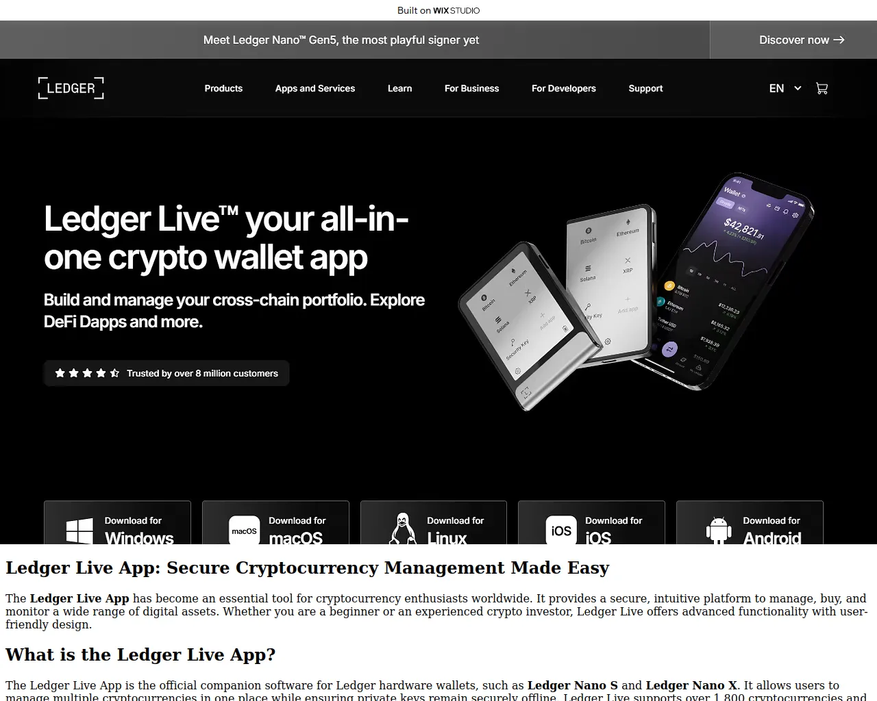 Screenshot of leggrtliv-apps.wixstudio.com