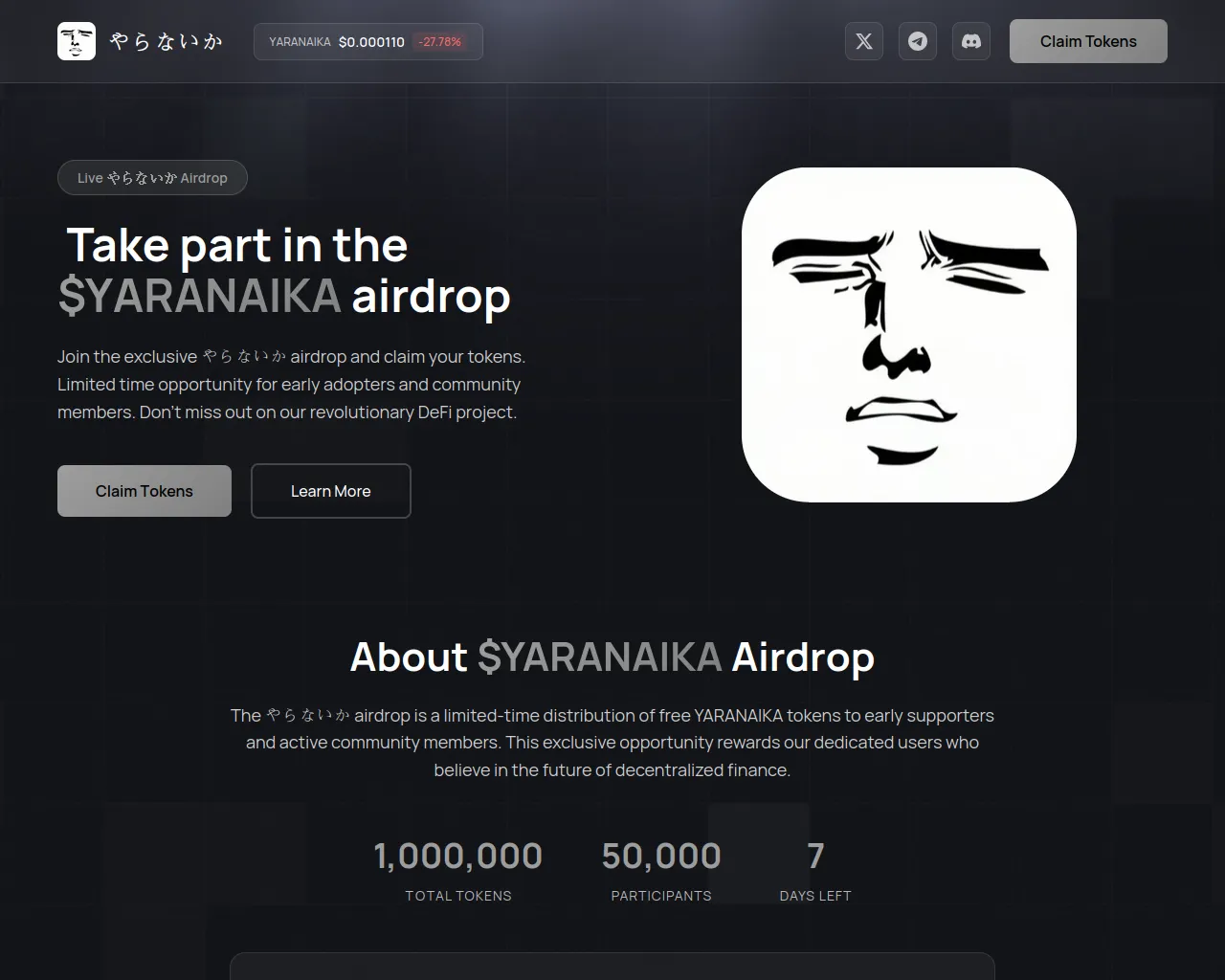 Screenshot of register-yaranaika.live