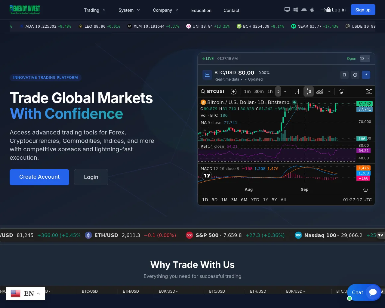 Screenshot of nal.vexotra.com