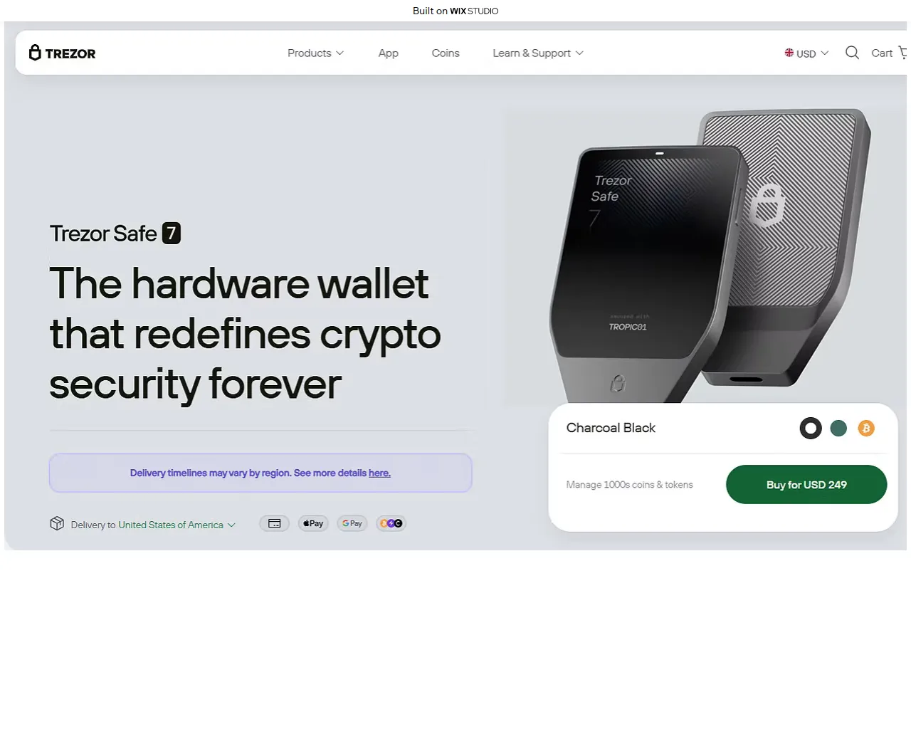 Screenshot of supports-bridge.wixstudio.com