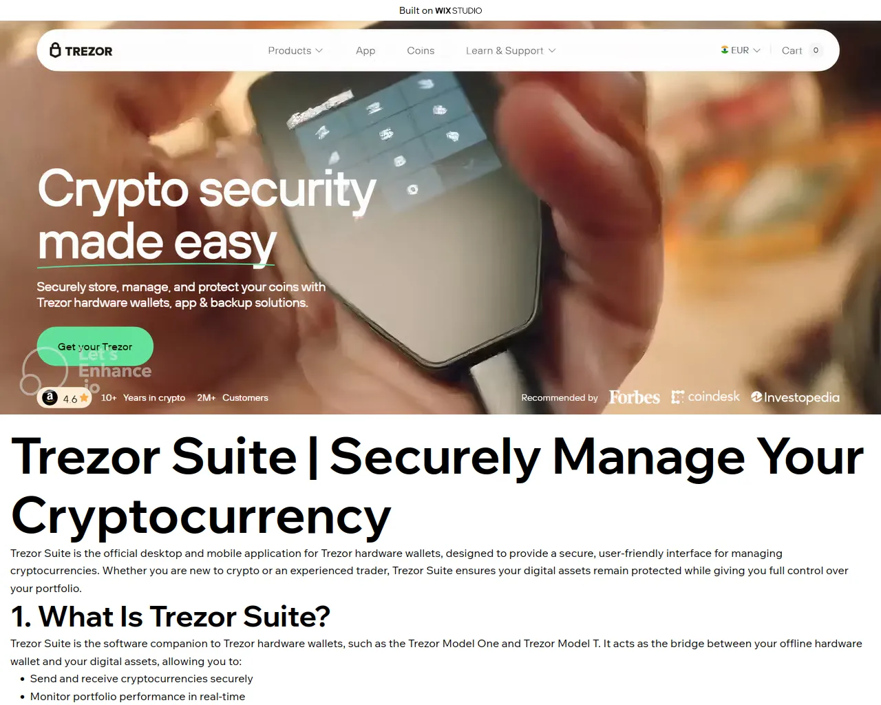 Screenshot of homepage-siutapp.wixstudio.com