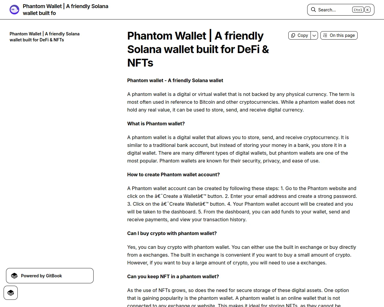 Screenshot of pihntamwalletx.gitbook.io