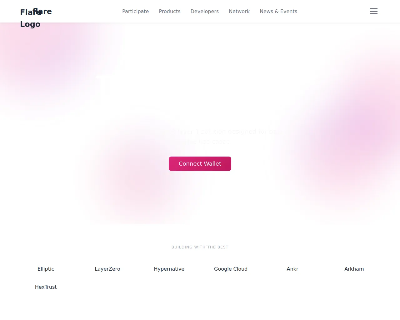 Screenshot of flarenetworksmainnet.com