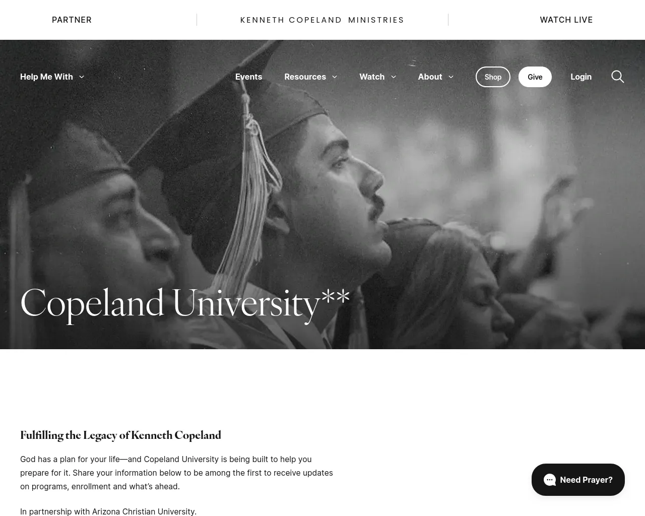Screenshot of copelandcollege.com