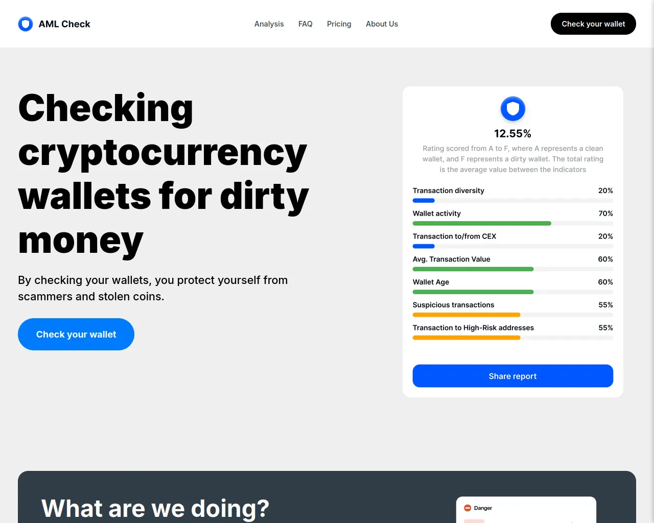 Screenshot of breachedlist.info