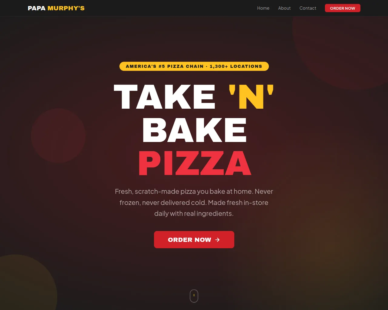 Screenshot of papamurphus.com