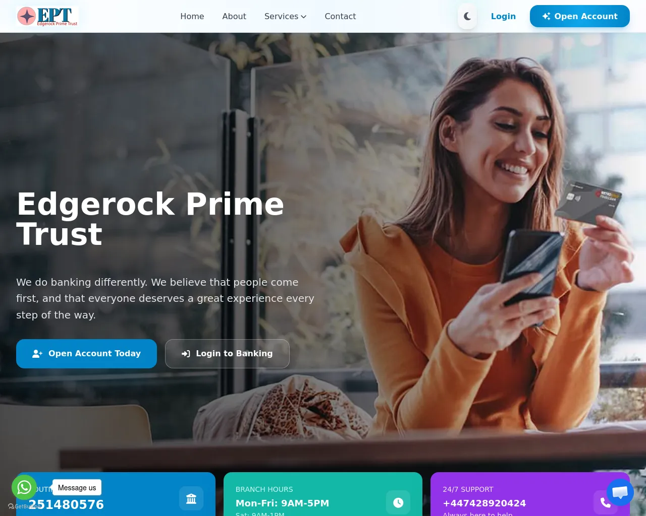 Screenshot of eprimb.com