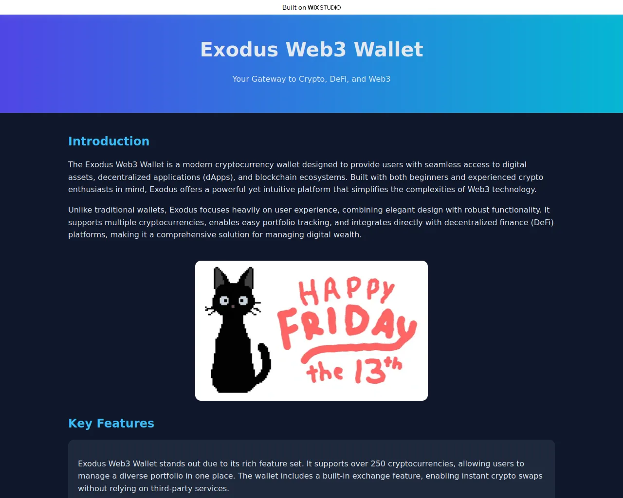 Screenshot of apps-exedusweb.wixstudio.com