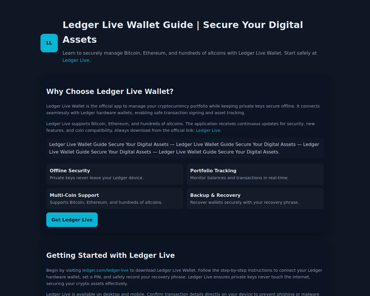 Screenshot of ladzer-liv-wallet.pages.dev