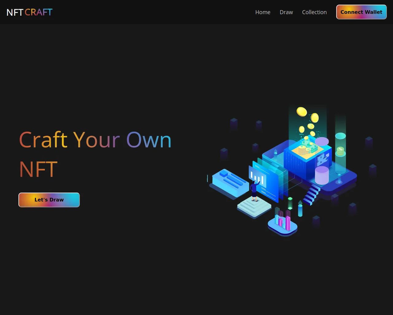 Screenshot of nft-craft.vercel.app