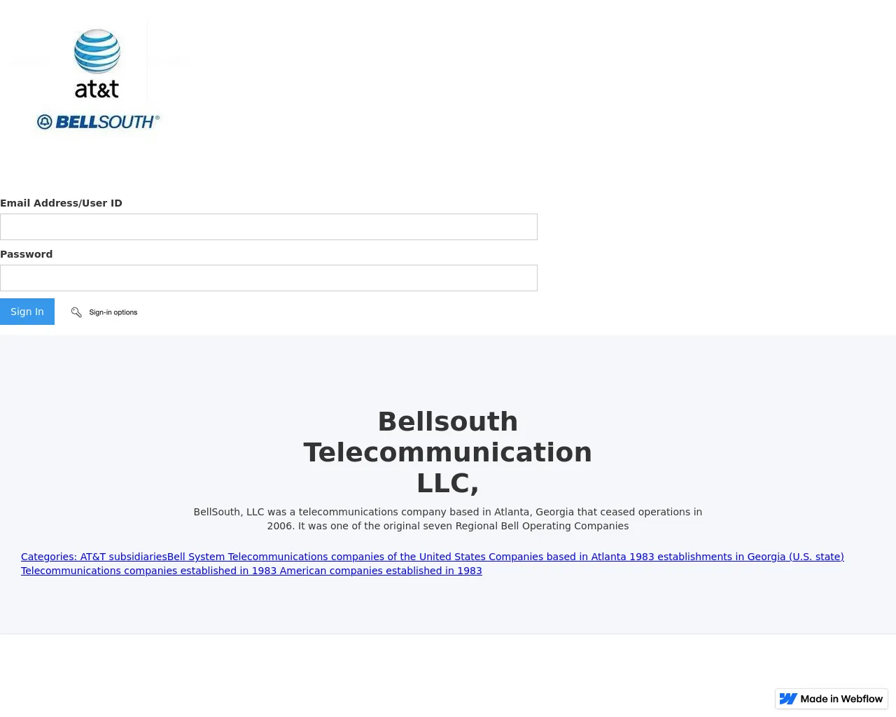 Screenshot of www-currently-sign-in-bbae64.webflow.io