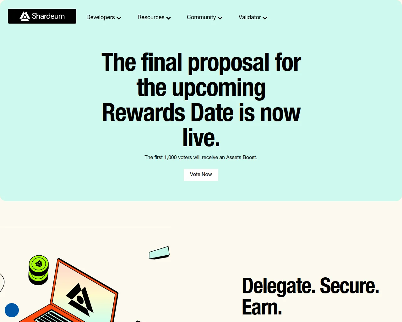 Screenshot of dashboard-shardeum.xyz